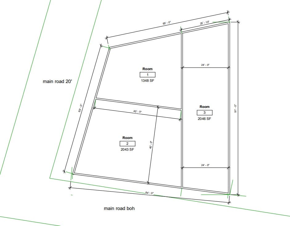 2D elevation -Planning Work