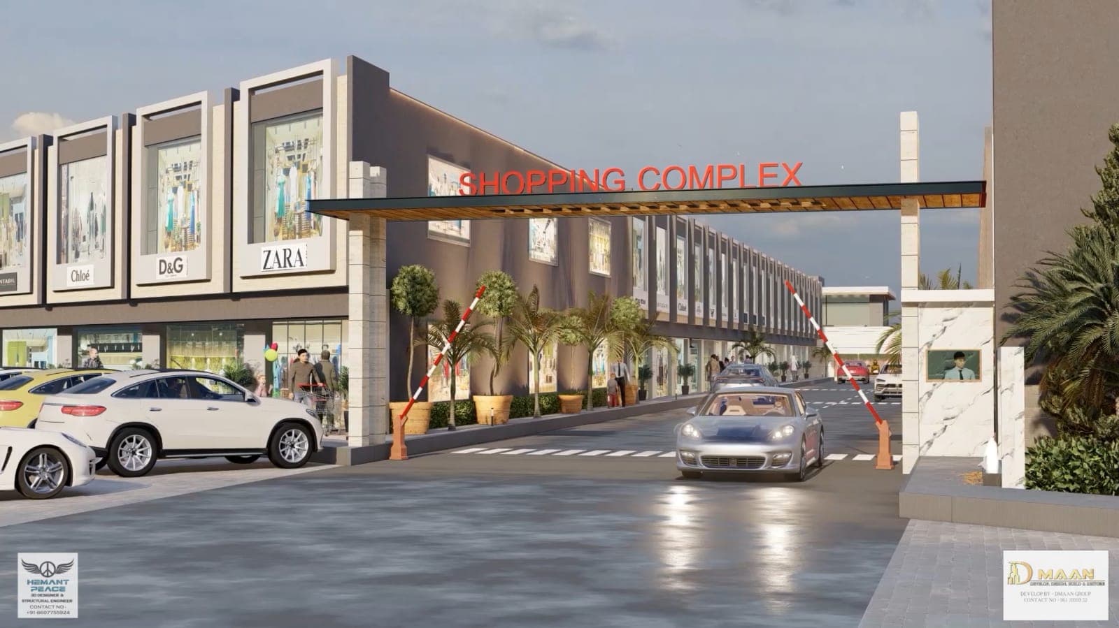 Modern Shopping Complex